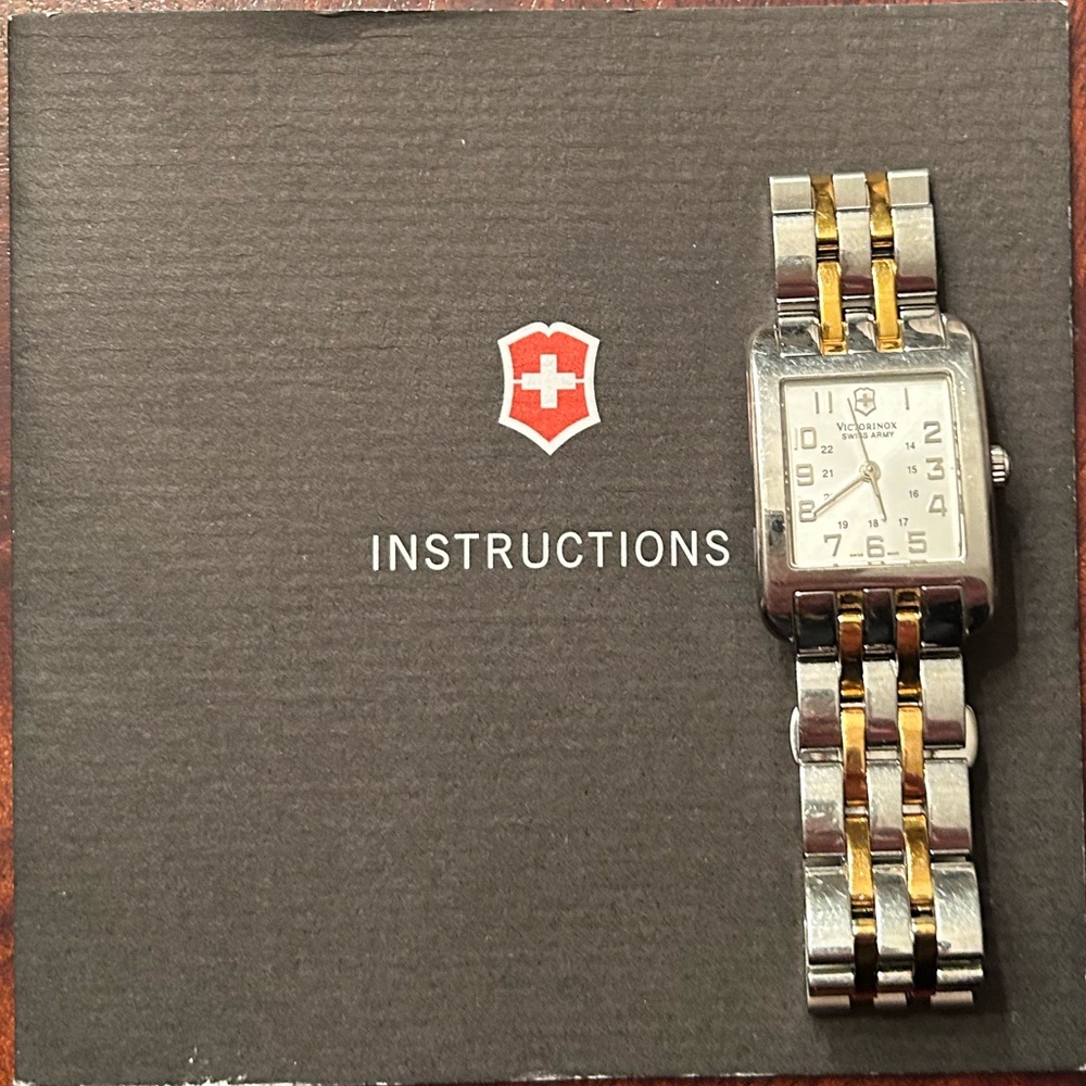 Victorinox Women's Silver and Gold Watch